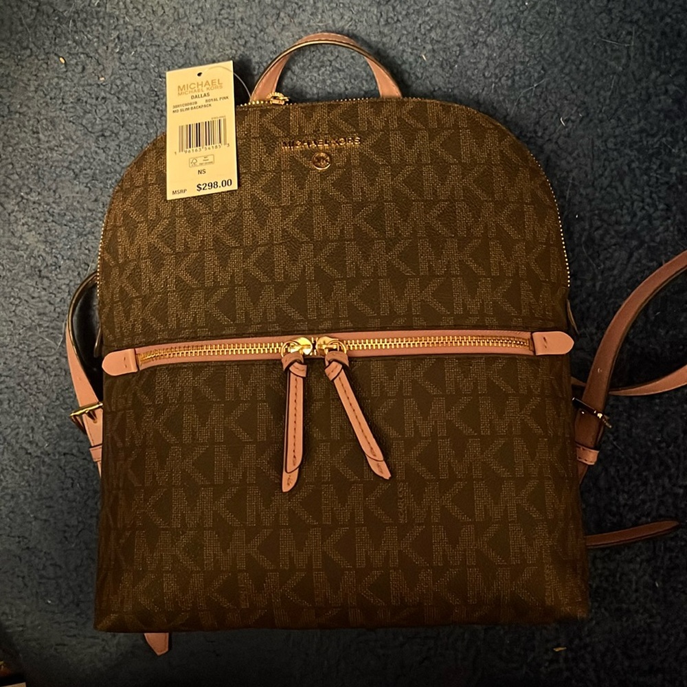 Michael Kors Dallas MD Slim Backpack